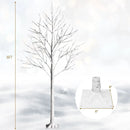 Pre-lit White Twig Birch Tree for Christmas Holiday with LED Lights by DirectDeals