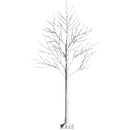 Pre-lit White Twig Birch Tree for Christmas Holiday with LED Lights by DirectDeals