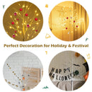 Pre-lit White Twig Birch Tree for Christmas Holiday with LED Lights by LJGDeals