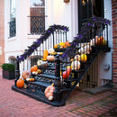 9 Feet Pre-lit Christmas Halloween Garland with 50 Purple LED Lights by LJGDeals
