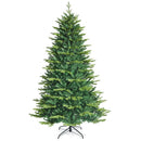 Pre-lit Artificial Hinged Christmas Tree with APP Controlled LED Lights by LJGDeals