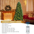 Artificial Hinged Christmas Tree with Remote-controlled Color-changing LED Lights by LJGDeals