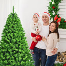 Snow Flocked Artificial Christmas Tree with Metal Stand by LJGDeals