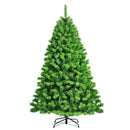Snow Flocked Artificial Christmas Tree with Metal Stand by LJGDeals