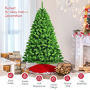 Snow Flocked Artificial Christmas Tree with Metal Stand by LJGDeals