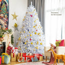 8 Feet Artificial Christmas Tree with 1636 Iridescent Branch Tips by LJGDeals