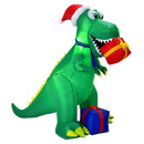 6 Feet Christmas Inflatable Dinosaur for Indoor and Outdoor by LJGDeals