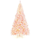 7.5 Feet Flocked Christmas Tree by LJGDeals