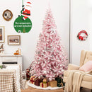 7.5 Feet Flocked Christmas Tree by LJGDeals
