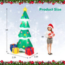 6 Feet Tall Blow up Christmas Tree with 3 Gift Boxes by DirectDeals