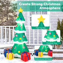 6 Feet Tall Blow up Christmas Tree with 3 Gift Boxes by LJGDeals