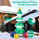 6 Feet Tall Blow up Christmas Tree with 3 Gift Boxes by DirectDeals