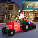 9 Feet Long Christmas Inflatables Santa Claus Decoration with Gifts by LJGDeals