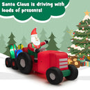 9 Feet Long Christmas Inflatables Santa Claus Decoration with Gifts by LJGDeals