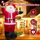 8 Feet Inflatable Santa Claus Decoration by LJGDeals