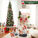 7 Feet Prelit Half-Shape Christmas Tree with 150 Lights by LJGDeals