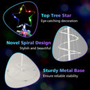 6 Feet Light Up Spiral Christmas Tree with Tree Top Star-White by LJGDeals