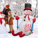 Christmas Decoration with LED Lights and Built-in Sandbag by LJGDeals
