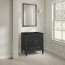 James Martin Myrrin 30" Single Bathroom Vanity, Carbon Oak