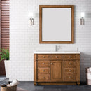 James Martin Bristol 48" Single Bathroom Vanity, Saddle Brown