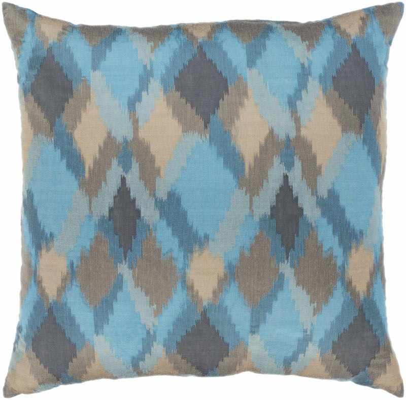 Lanaken Aqua Pillow Cover