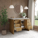 James Martin Hudson 48" Single Bathroom Vanity, Light Natural Oak