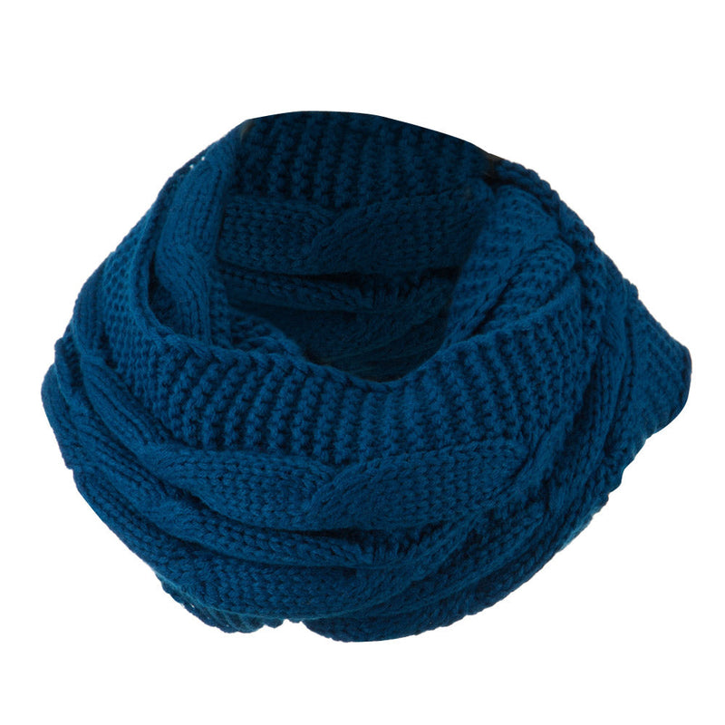 Cable Round Neck Warmer