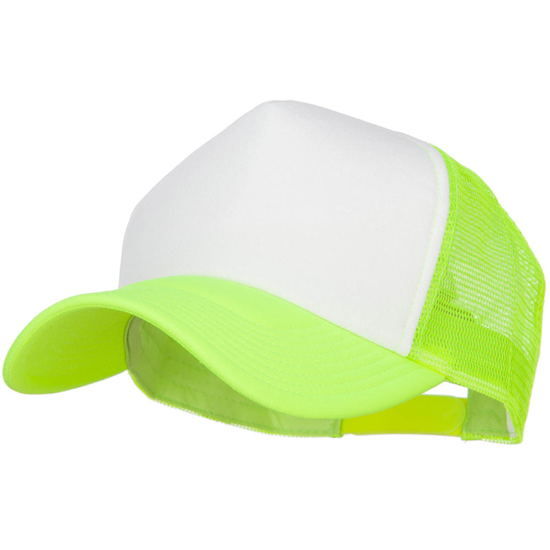 Cotton Trucker Big Size 5 Panel Mesh Cap
