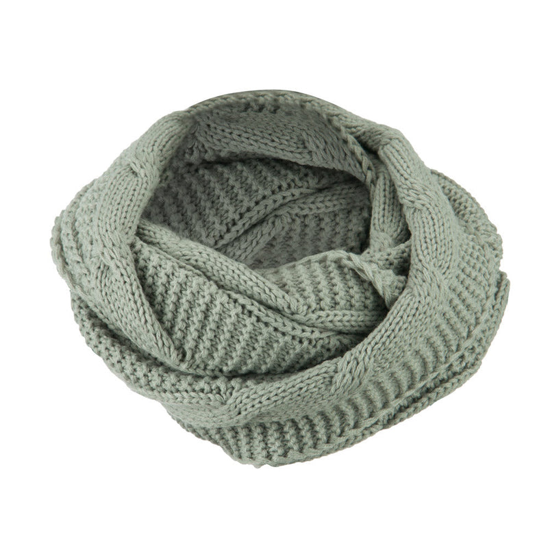 Cable Round Neck Warmer