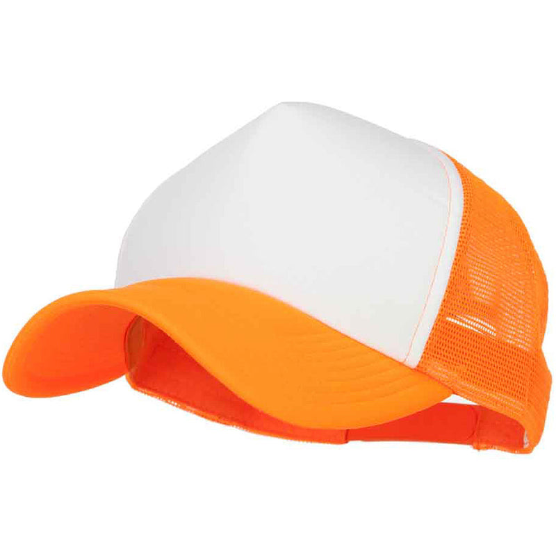 Cotton Trucker Big Size 5 Panel Mesh Cap