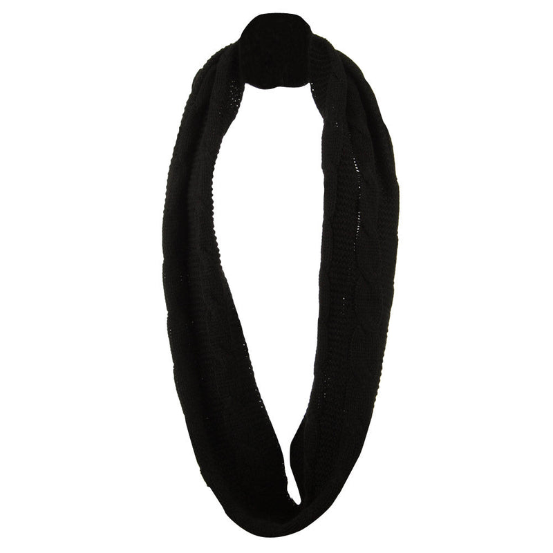 Cable Round Neck Warmer
