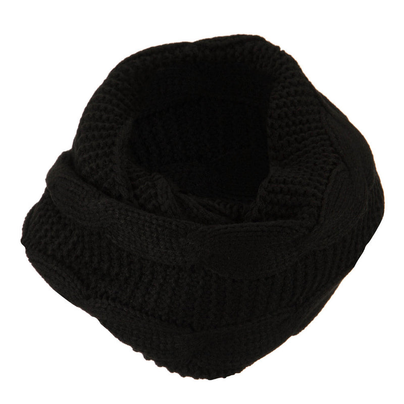 Cable Round Neck Warmer