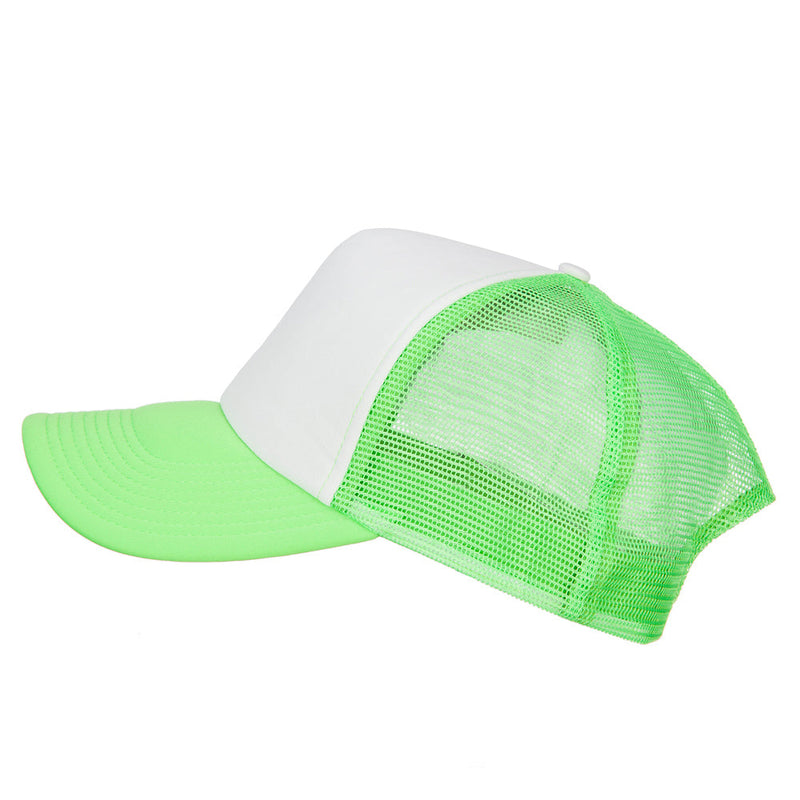 Cotton Trucker Big Size 5 Panel Mesh Cap