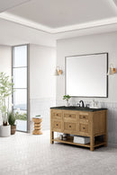 James Martin Breckenridge 48" Single Bathroom Vanity, Light Natural Oak