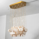 Natural Alabaster Chandelier