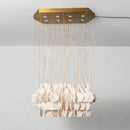 Natural Alabaster Chandelier