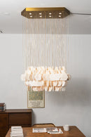 Natural Alabaster Chandelier
