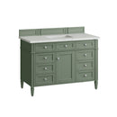 James Martin Brittany 48" Single Bathroom Vanity, Smokey Celadon