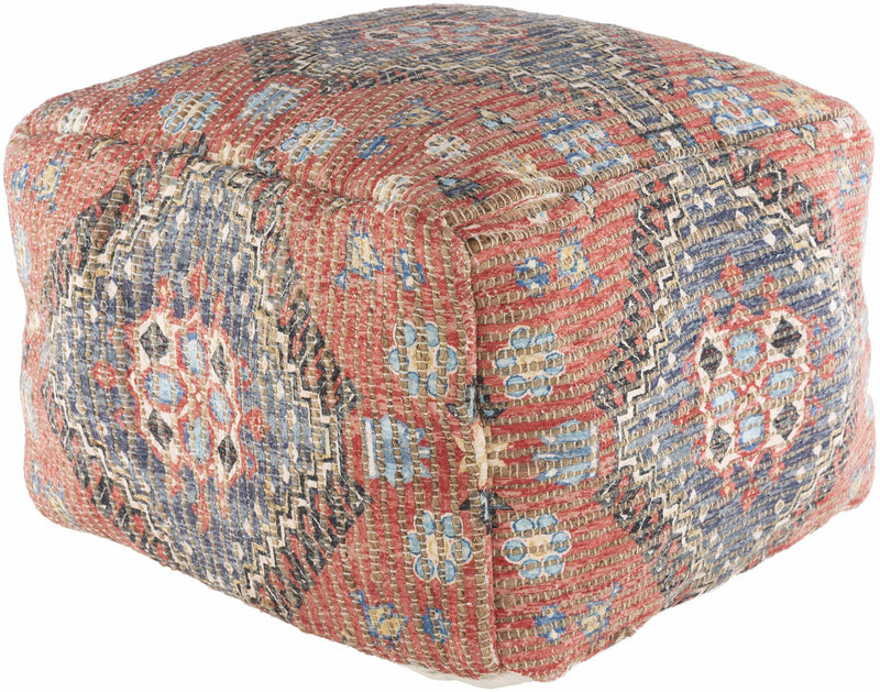 Miesenbach Burnt Orange Pouf