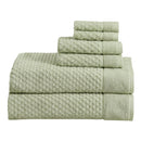 Cotton Diamond Waffle Weave Bath Towel Set - Grayson Collection by Great Bay Home