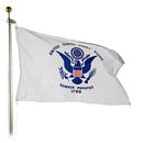 Coast Guard Outdoor Flag – Military Quality, Made in USA (Nylon or Polyester) by Flagman of America