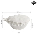 GobekUsa Crab-Shaped Ceramic Soup Bowl with Lid - Specialty Tableware for Restaurants