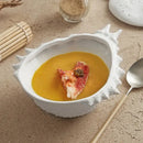 GobekUsa Crab-Shaped Ceramic Soup Bowl with Lid - Specialty Tableware for Restaurants