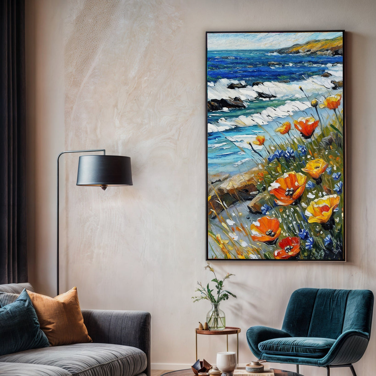 Canvas Print: "Coastal Blooms", photo 2 of 6