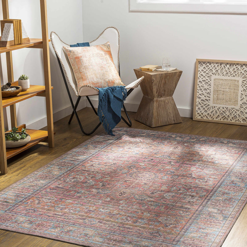 Dormont Washable Printed Jute Rug