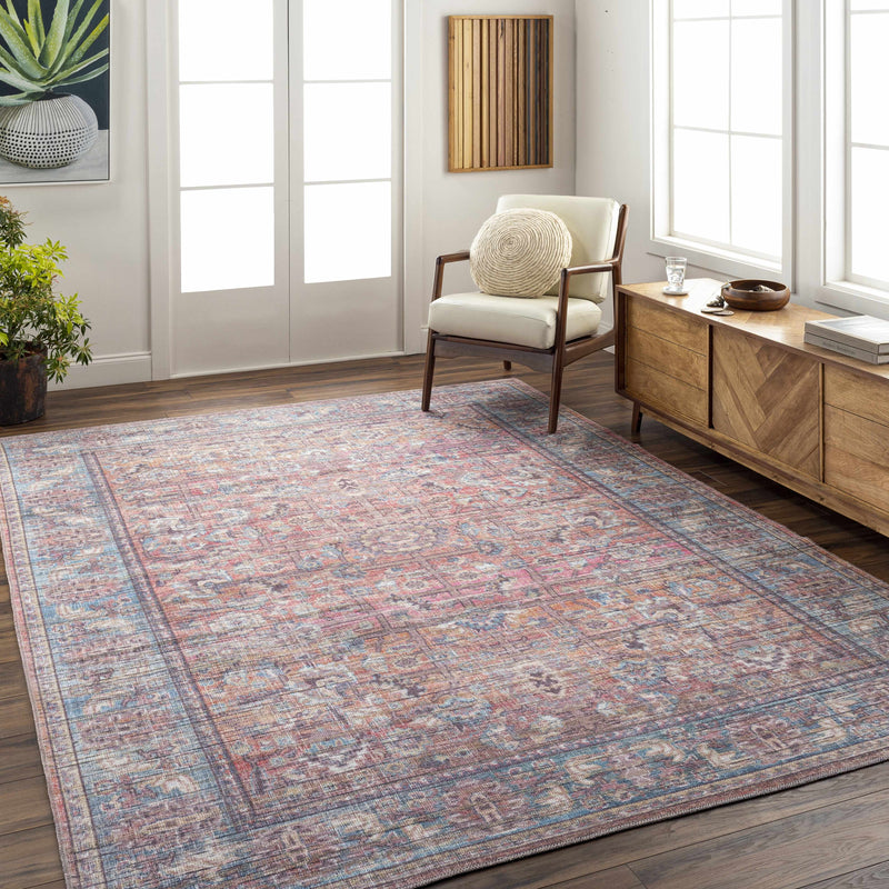 Dormont Washable Printed Jute Rug