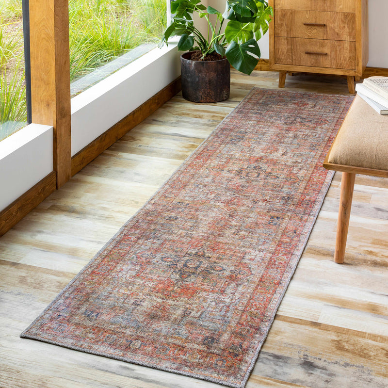 Lapase Washable Printed Jute Rug