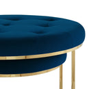 Carlotta Velvet Nesting Coffee Table (Set of 2)