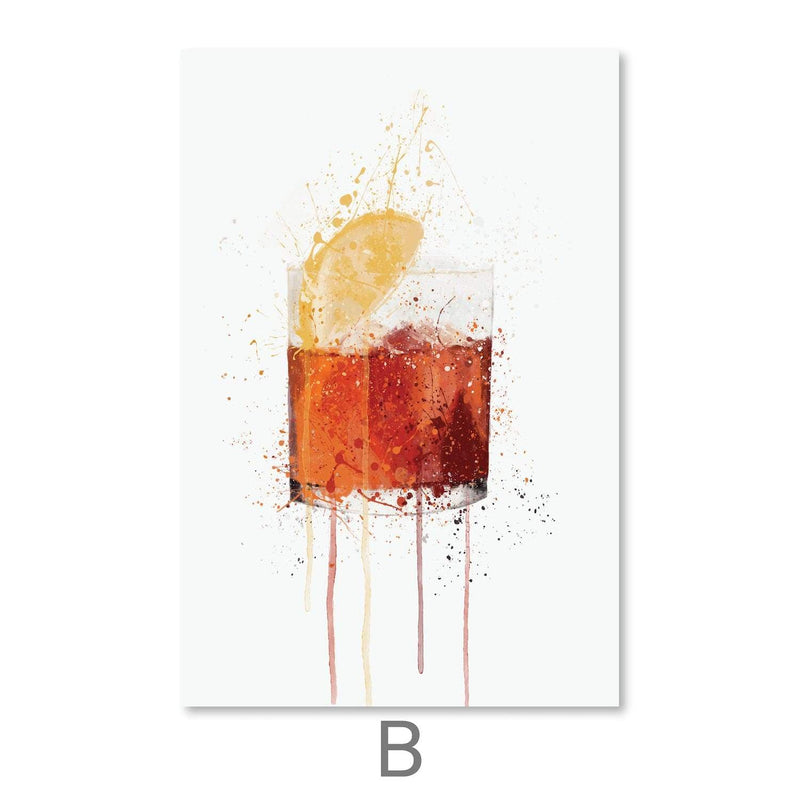 Cocktails Canvas