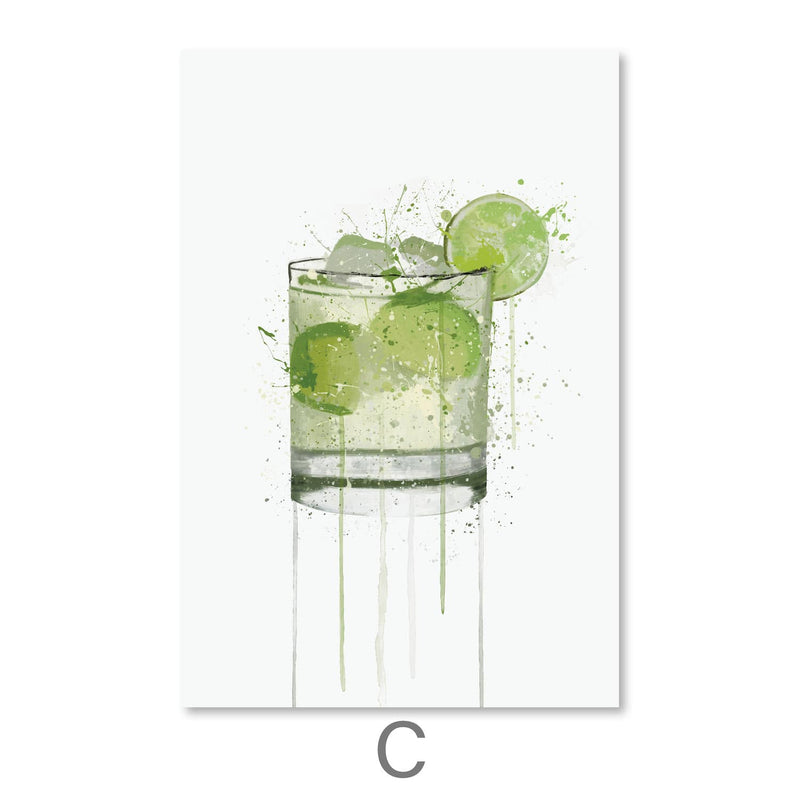 Cocktails Canvas